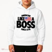 American Like A Boss Since 1776 Hoodie thumb 2