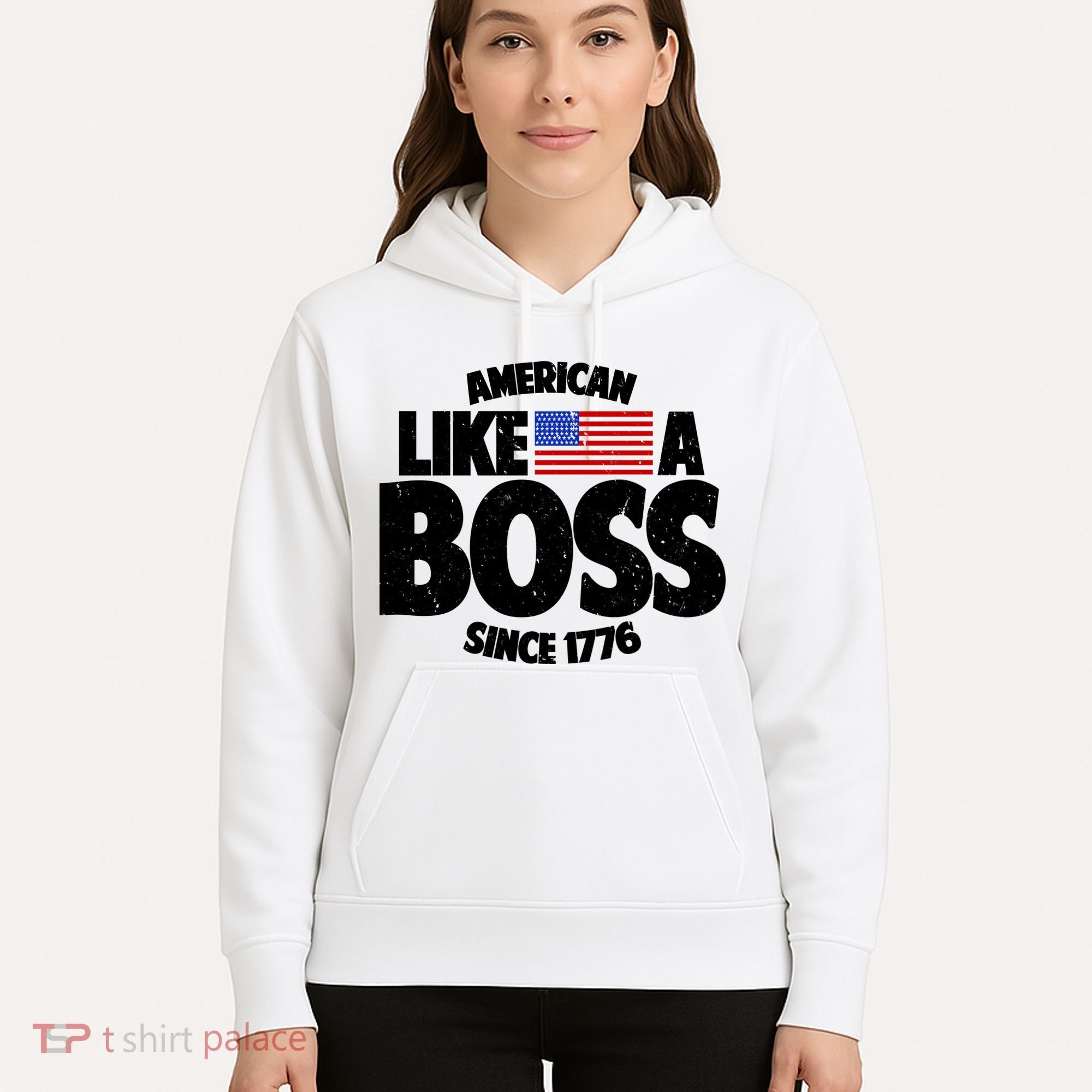 American Like A Boss Since 1776 Hoodie