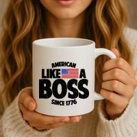 American Like A Boss Since 1776 Coffee Mug thumb 3