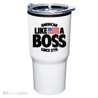 American Like A Boss Since 1776 Tumbler thumb 0