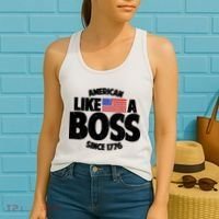 American Like A Boss Since 1776 Women's Tank Top thumb 2