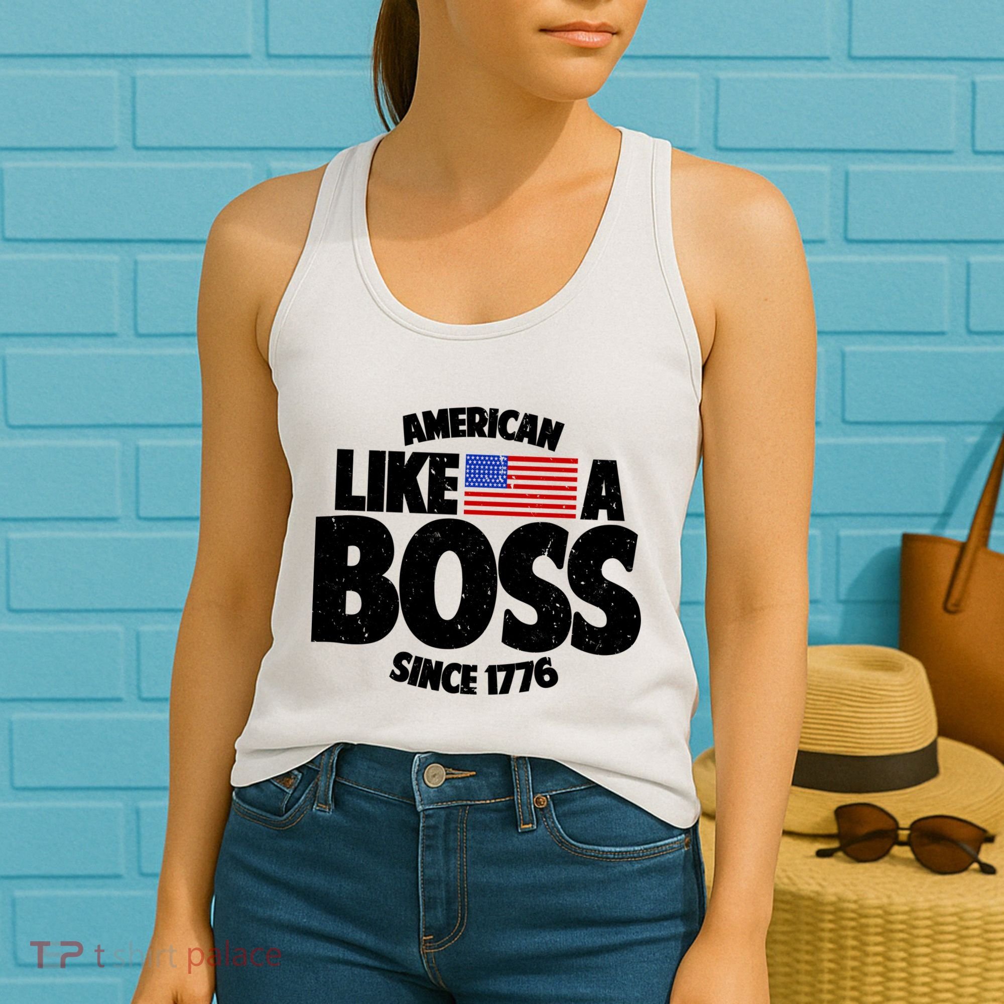 American Like A Boss Since 1776 Women's Tank Top