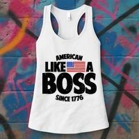 American Like A Boss Since 1776 Women's Tank Top thumb 3