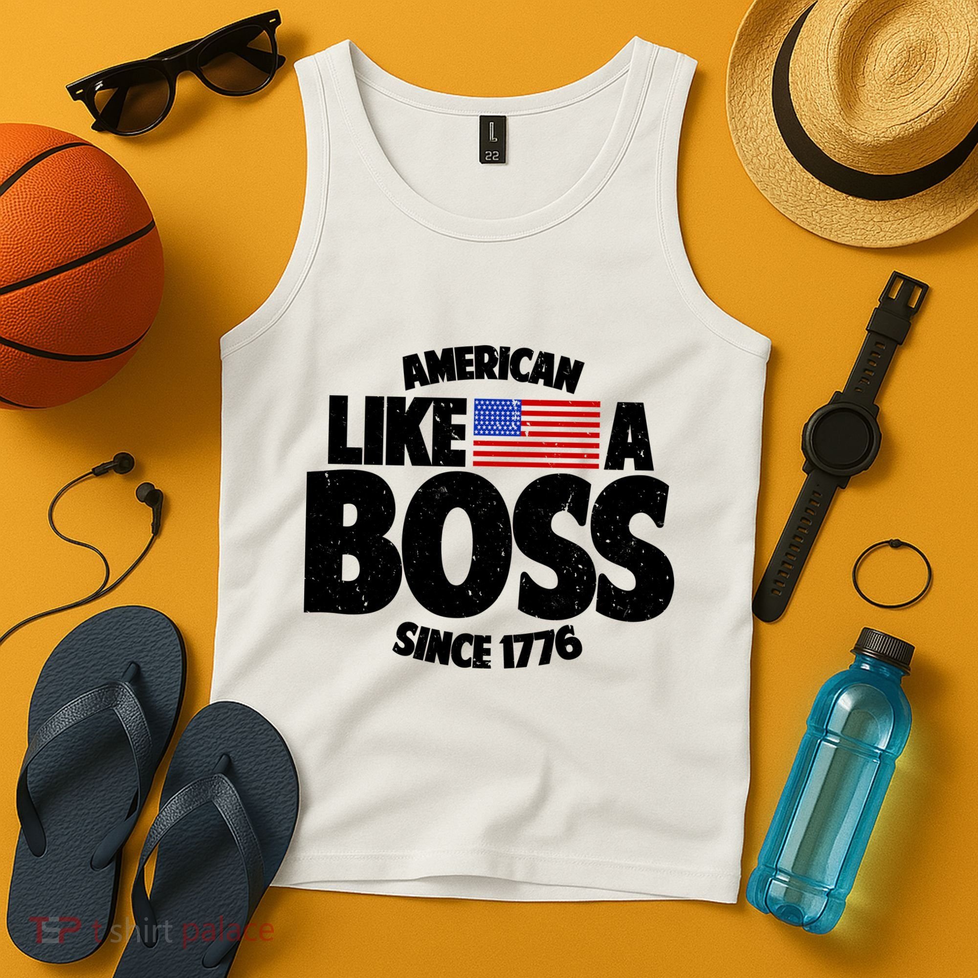American Like A Boss Since 1776 Tank Top