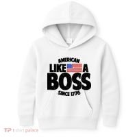 American Like A Boss Since 1776 Kids Hoodie thumb 0
