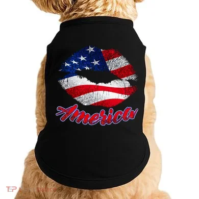 American Lips Doggie Tank