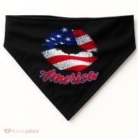 American Lips USA-Made Doggie Bandana thumb 0