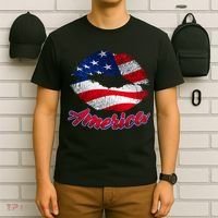 American Lips T-Shirt thumb 6