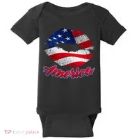 American Lips Baby Bodysuit thumb 0