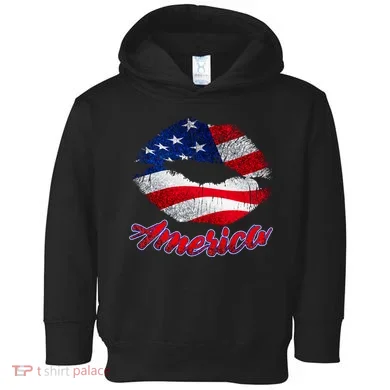 American Lips Toddler Hoodie