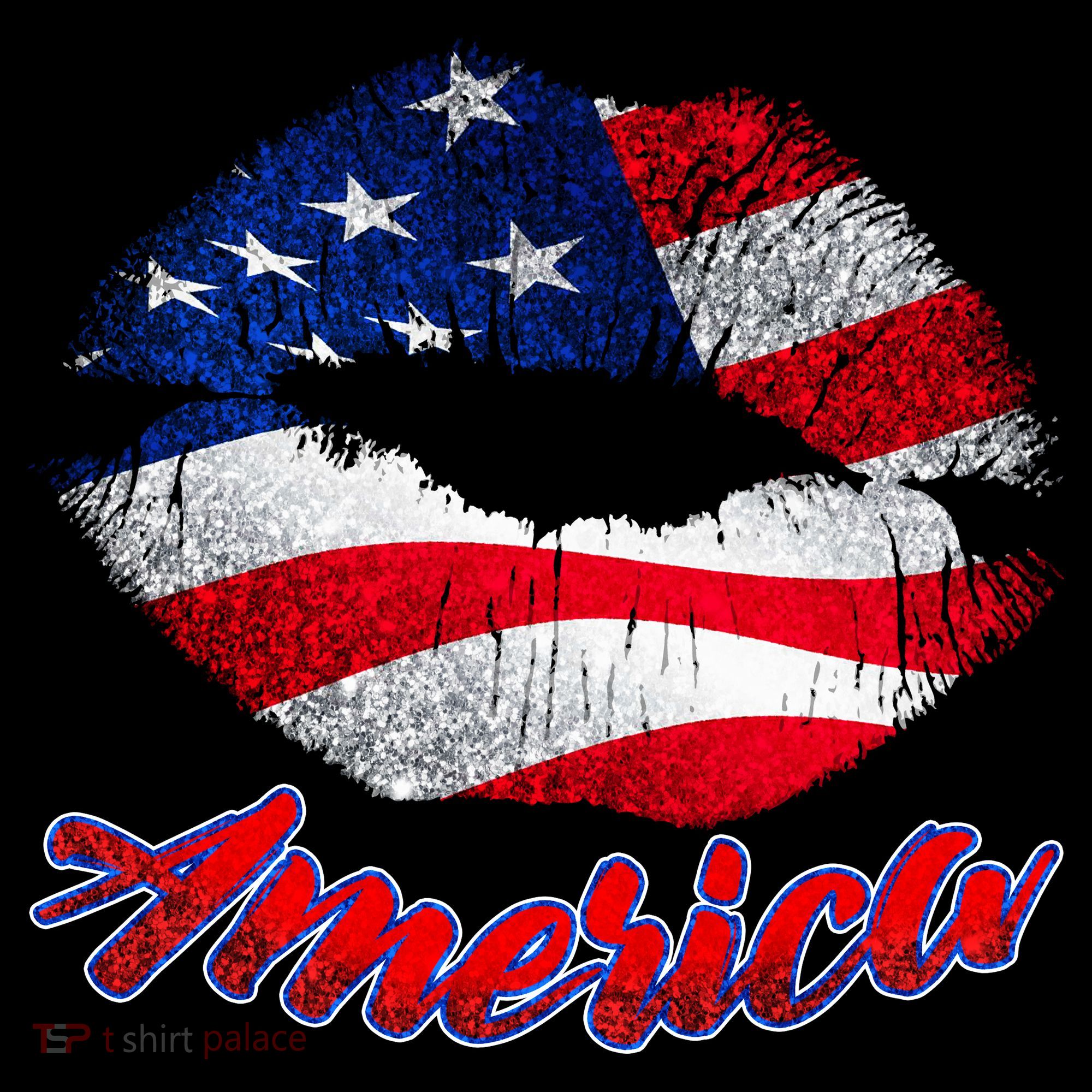 American Lips Toddler Hoodie