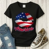 American Lips Women's T-Shirt thumb 3