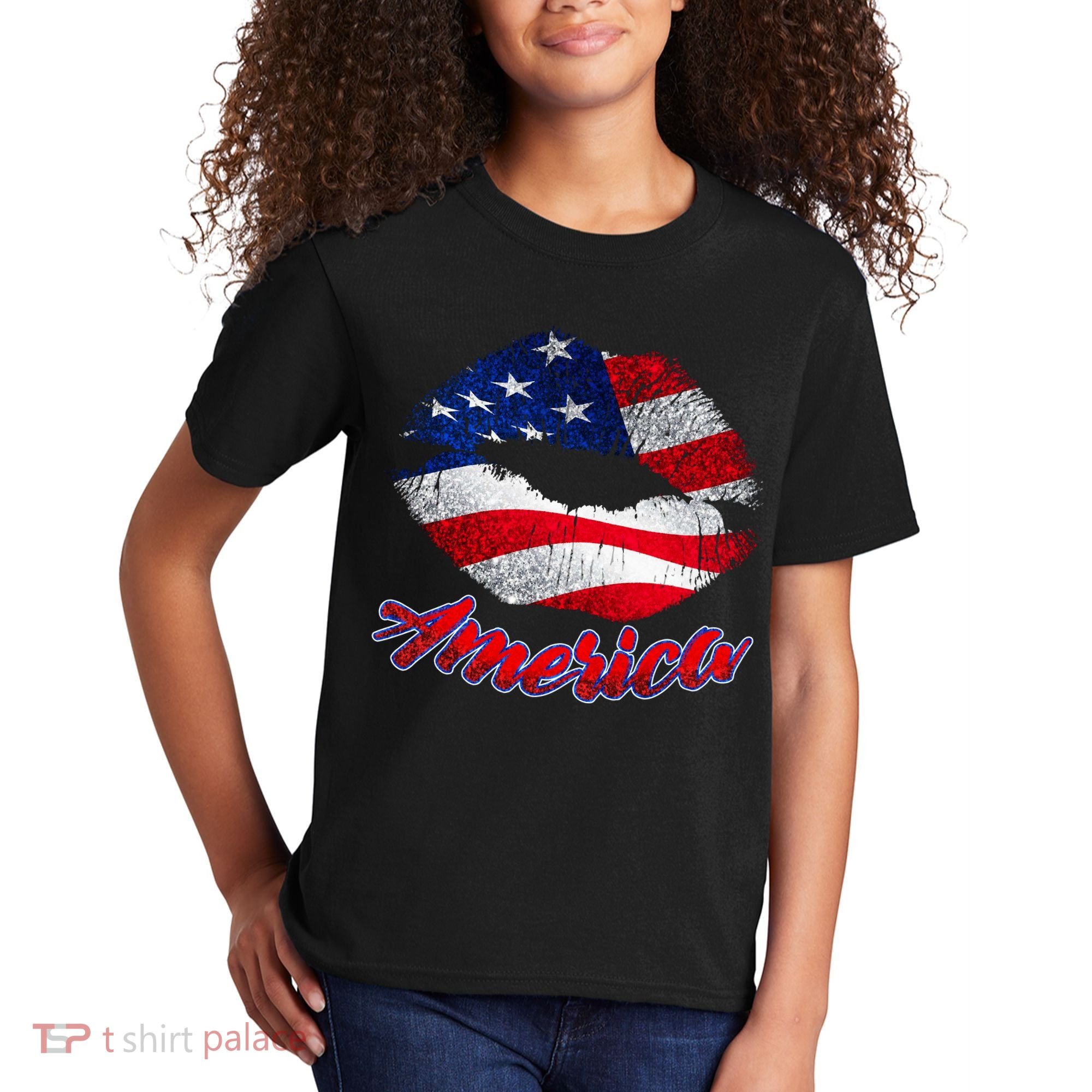 American Lips Kids T-Shirt