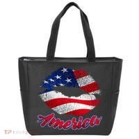American Lips Tote Bag thumb 0