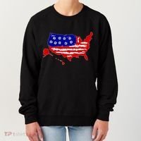 American Map With Bullet Holes 2nd Amendment Women's Sweatshirt thumb 0