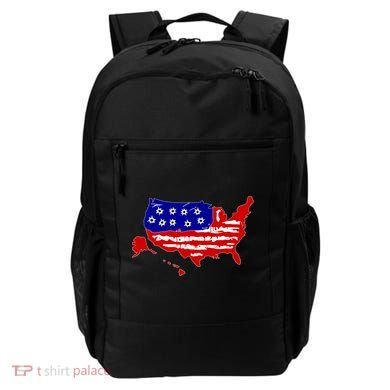 American Map With Bullet Holes 2nd Amendment Backpack