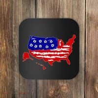 American Map With Bullet Holes 2nd Amendment Coaster thumb 0