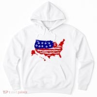 American Map With Bullet Holes 2nd Amendment Hoodie thumb 0