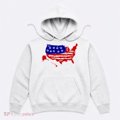 American Map With Bullet Holes 2nd Amendment Hoodie