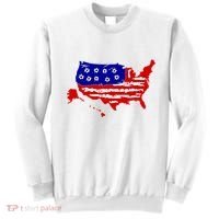 American Map With Bullet Holes 2nd Amendment Sweatshirt thumb 0