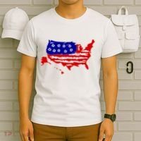 American Map With Bullet Holes 2nd Amendment T-Shirt thumb 6