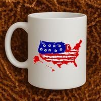 American Map With Bullet Holes 2nd Amendment Coffee Mug thumb 2