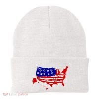 American Map With Bullet Holes 2nd Amendment Beanie thumb 0