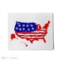 American Map With Bullet Holes 2nd Amendment Mousepad thumb 0