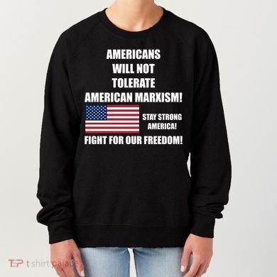 American Marxism Fight Against Women's Sweatshirt