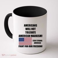 American Marxism Fight Against Coffee Mug thumb 0