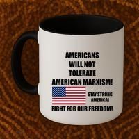 American Marxism Fight Against Coffee Mug thumb 2