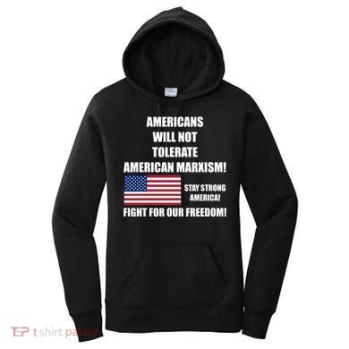 American Marxism Fight Against Women's Hoodie
