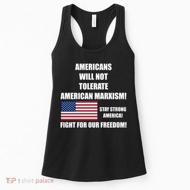 American Marxism Fight Against Women's Tank Top