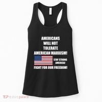 American Marxism Fight Against Women's Tank Top thumb 0