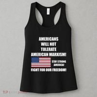 American Marxism Fight Against Women's Tank Top thumb 3