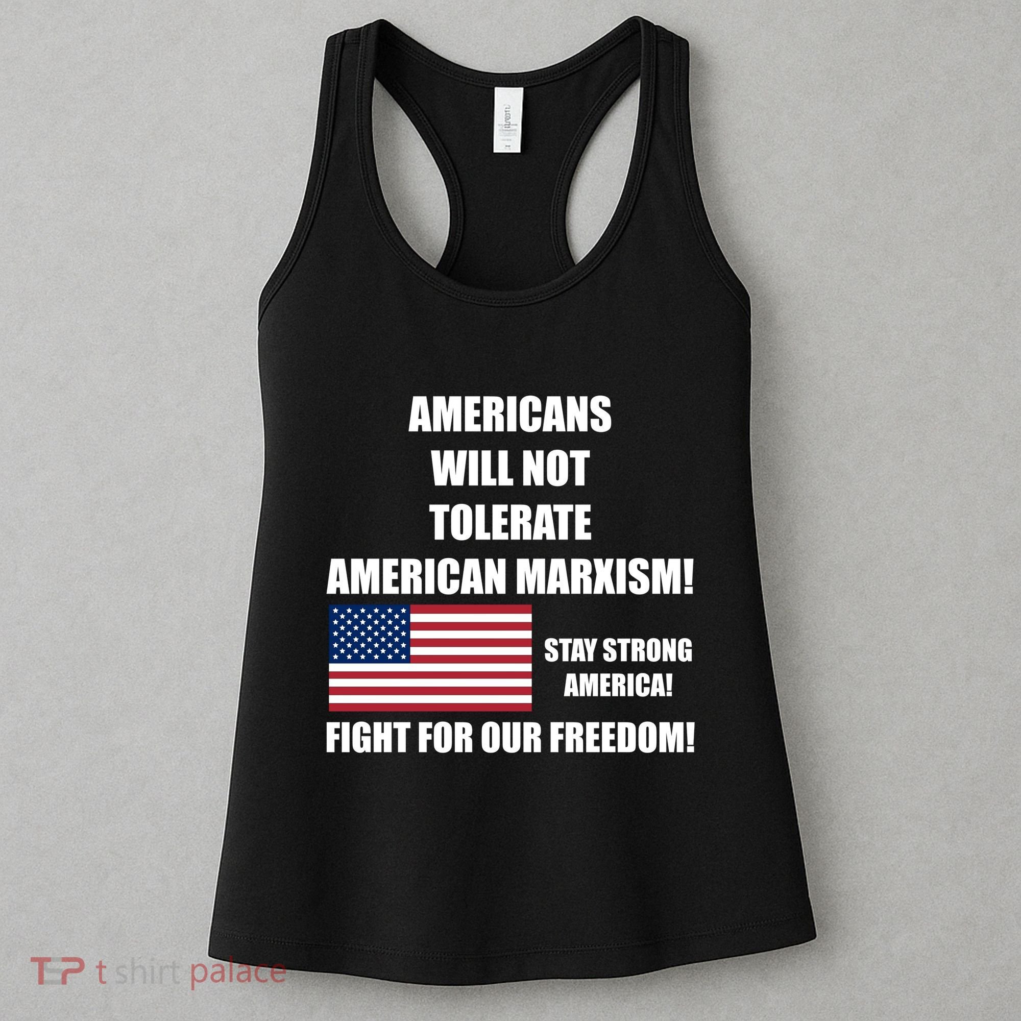 American Marxism Fight Against Women's Tank Top