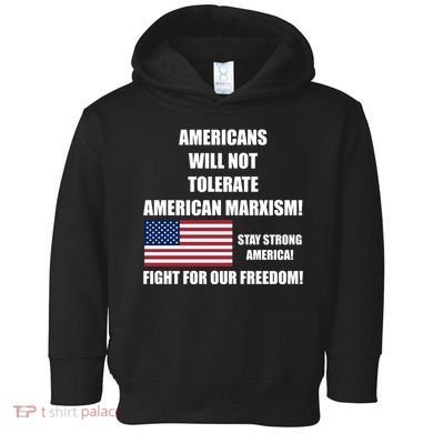 American Marxism Fight Against Toddler Hoodie