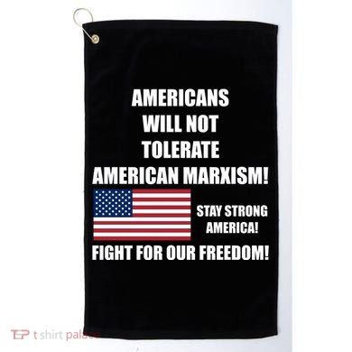 American Marxism Fight Against Golf Towel