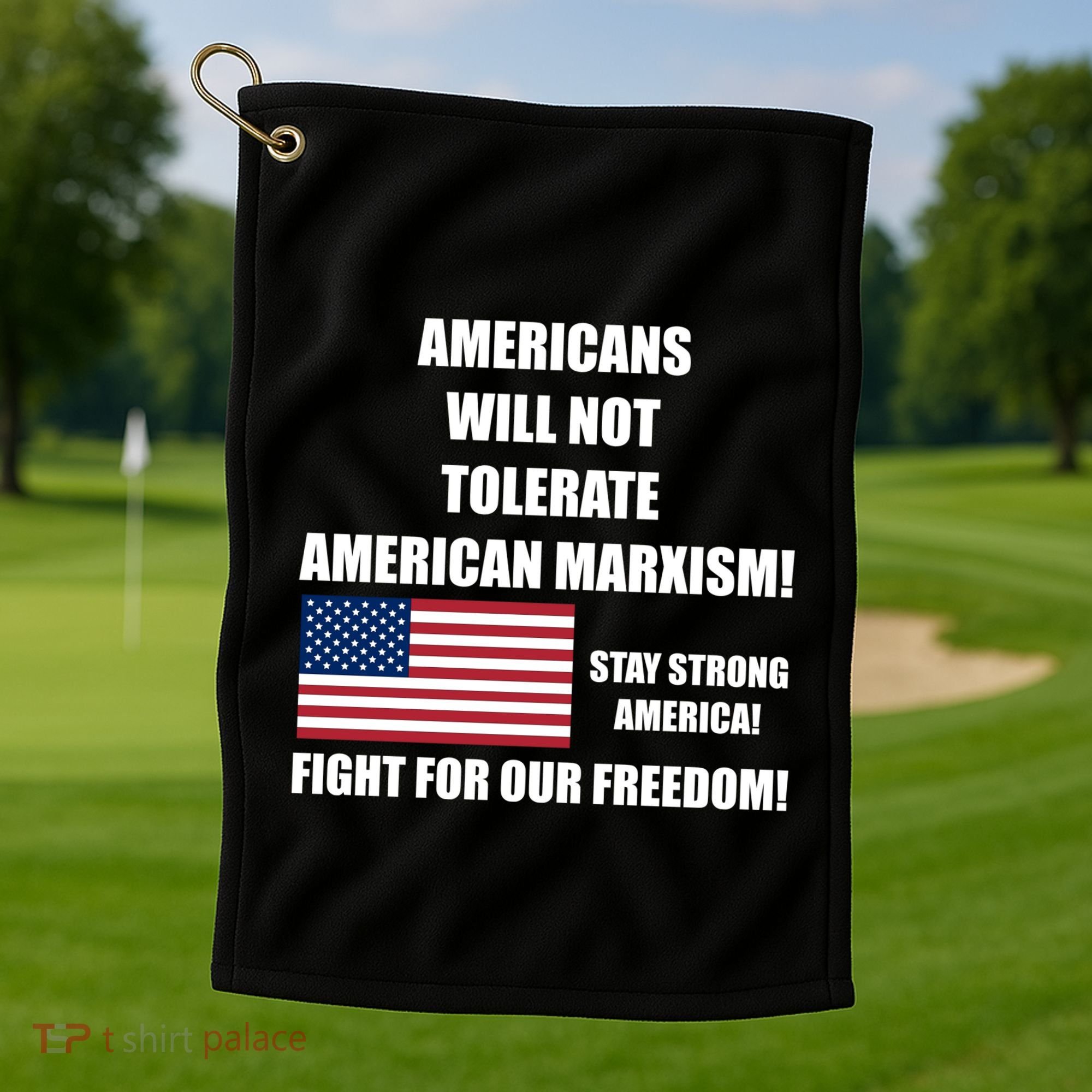 American Marxism Fight Against Golf Towel