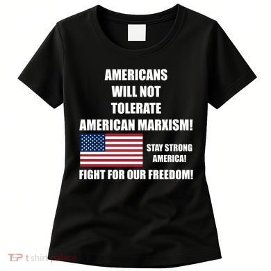 American Marxism Fight Against Women's T-Shirt