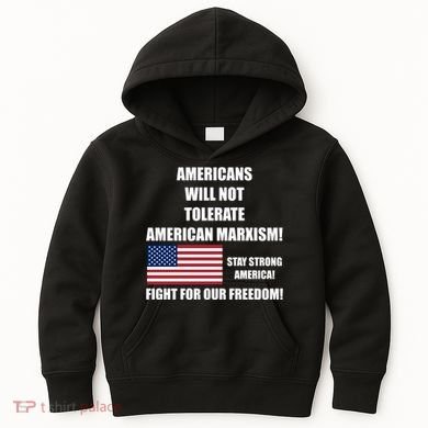 American Marxism Fight Against Kids Hoodie
