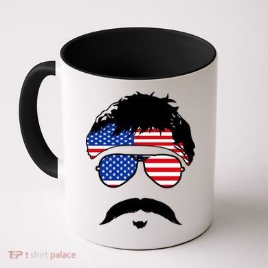 American Minshew Mustache Duval  Coffee Mug
