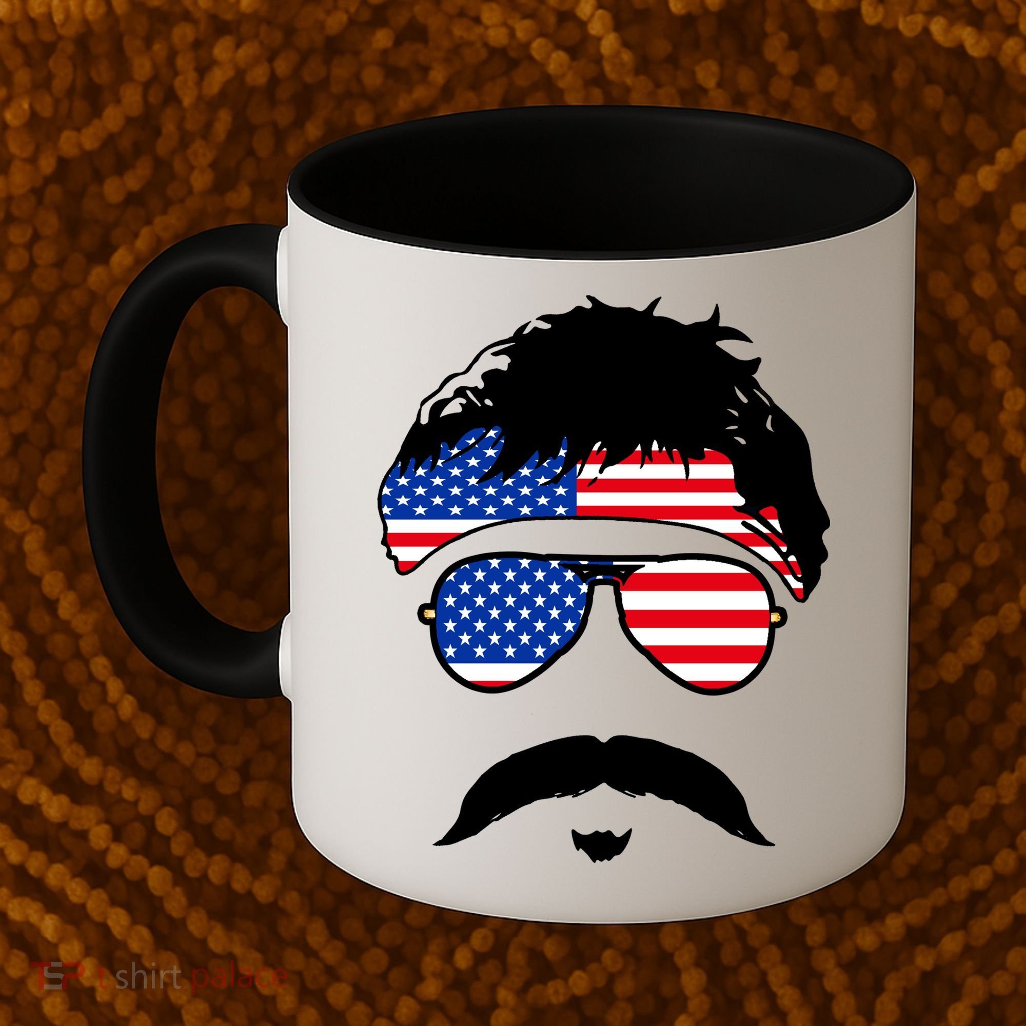 American Minshew Mustache Duval  Coffee Mug