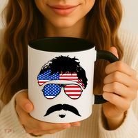 American Minshew Mustache Duval  Coffee Mug thumb 3