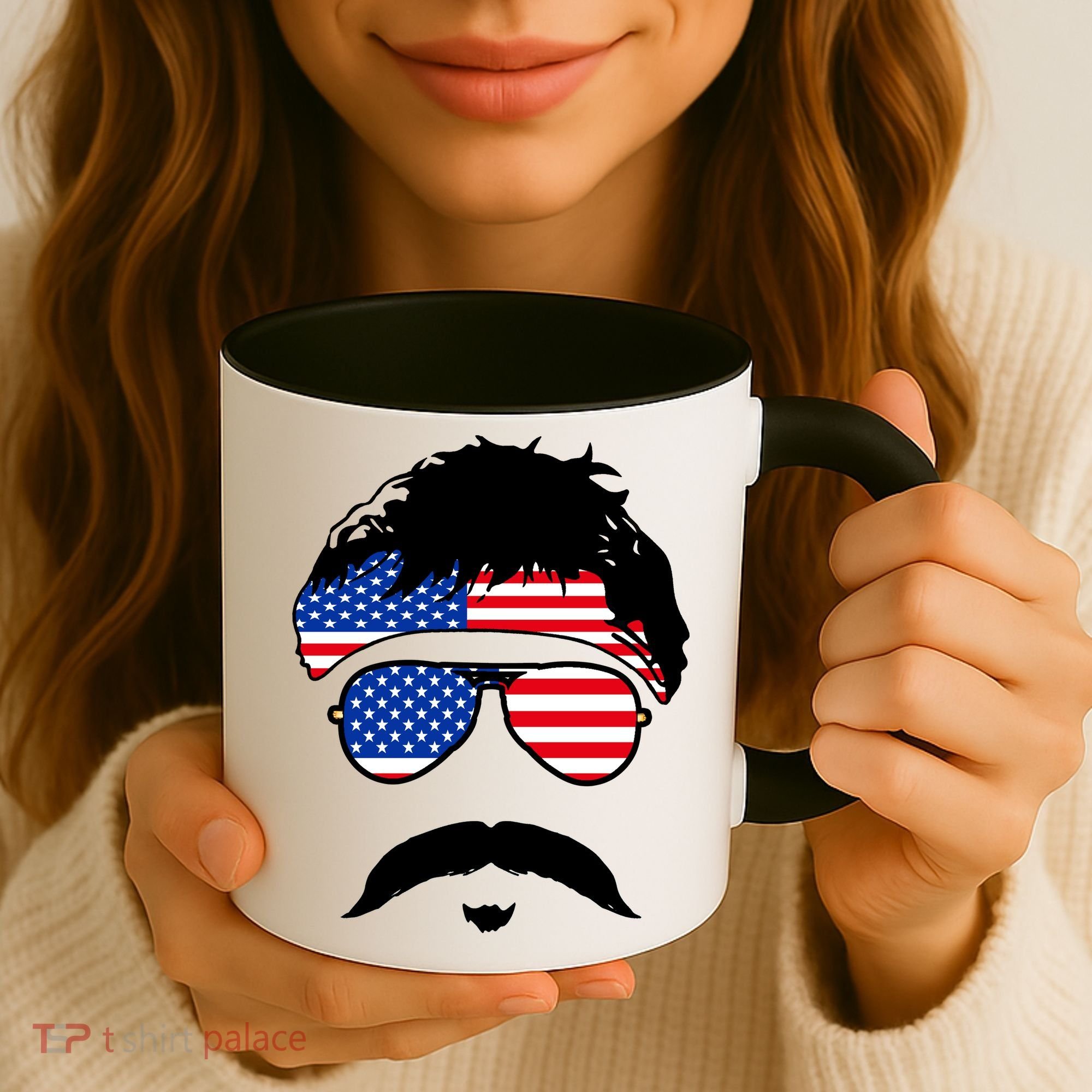 American Minshew Mustache Duval  Coffee Mug