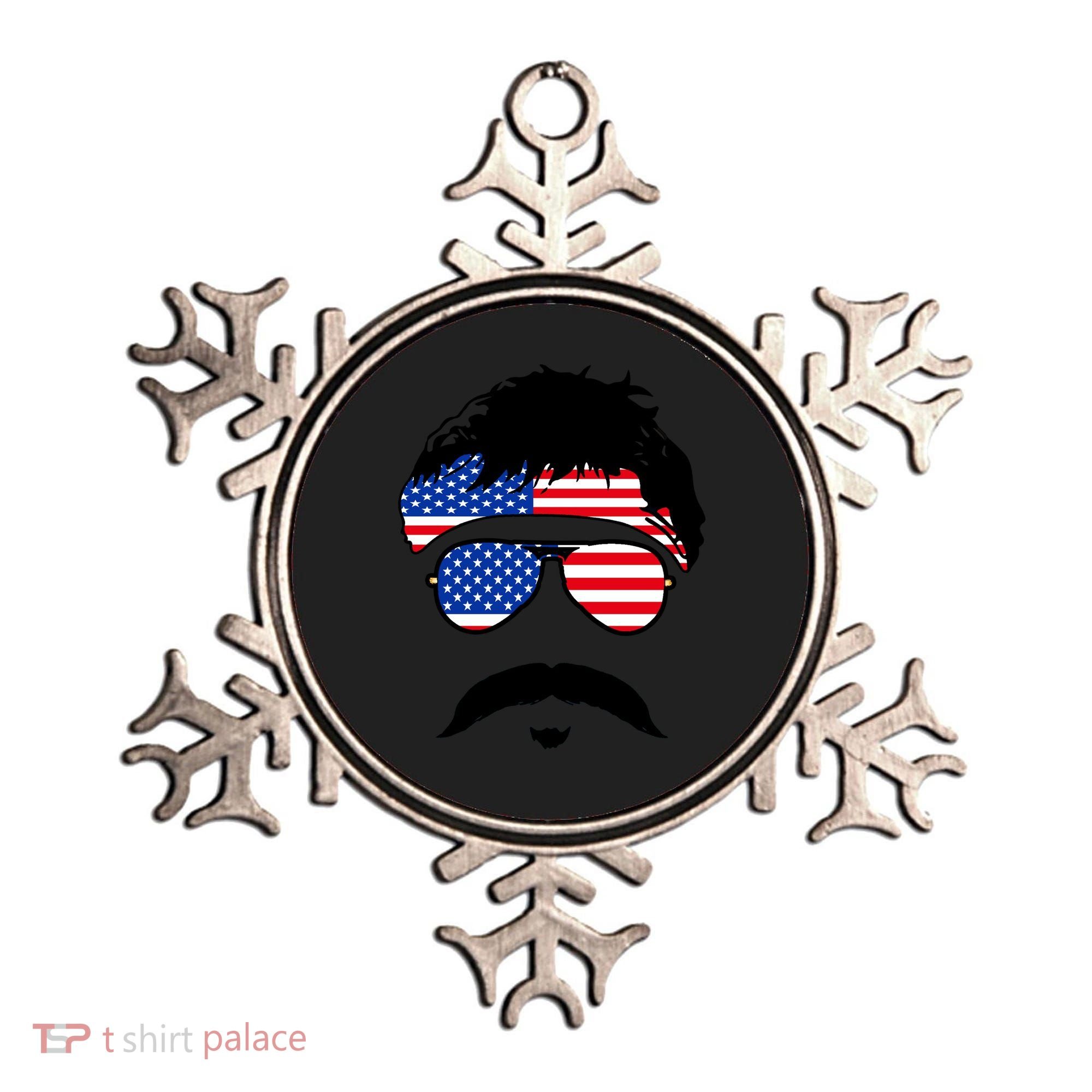 American Minshew Mustache Duval  Ornament