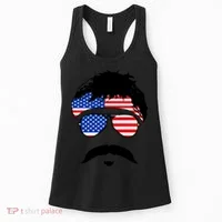 American Minshew Mustache Duval  Women's Tank Top thumb 0