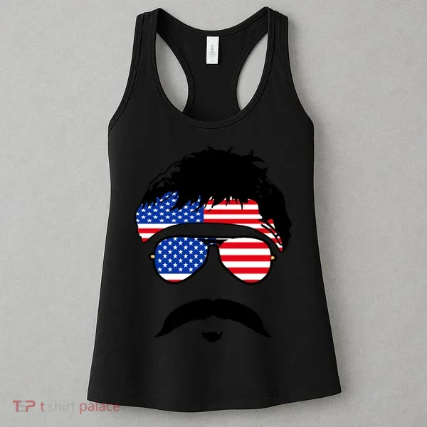 American Minshew Mustache Duval  Women's Tank Top