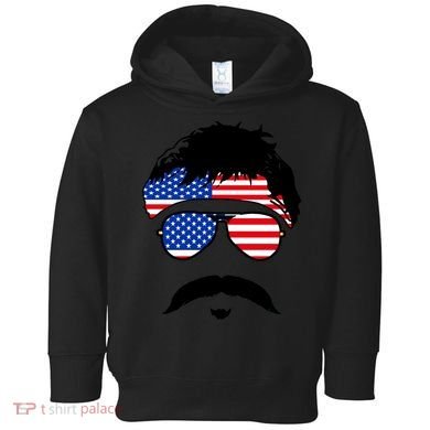 American Minshew Mustache Duval  Toddler Hoodie
