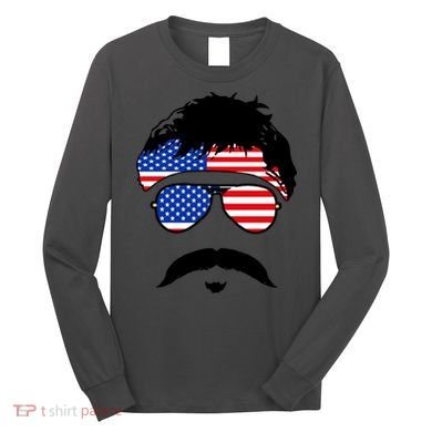 American Minshew Mustache Duval  Long Sleeve Shirt